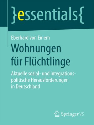 cover image of Wohnungen für Flüchtlinge